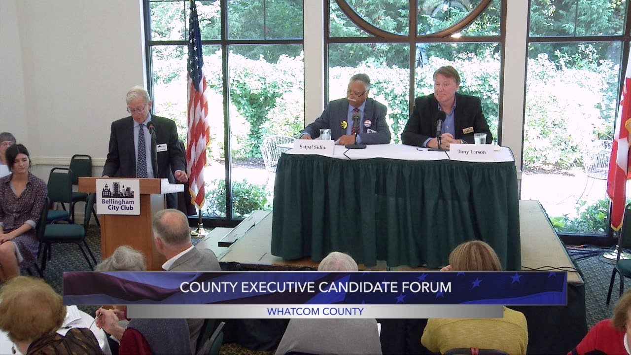 September 25, 2019:  Whatcom County Executive Candidate Forum